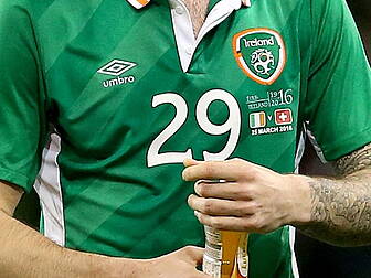 FIFA fine Ireland for wearing...